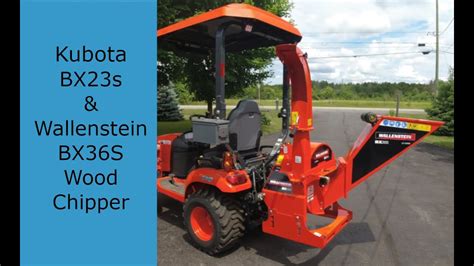 kubota skid steer wood chipper|kubota tractor wood chipper attachment.